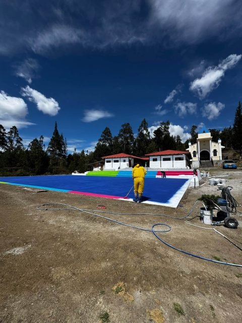 Cancha terminada