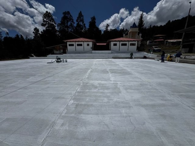 Trabajos de la cancha