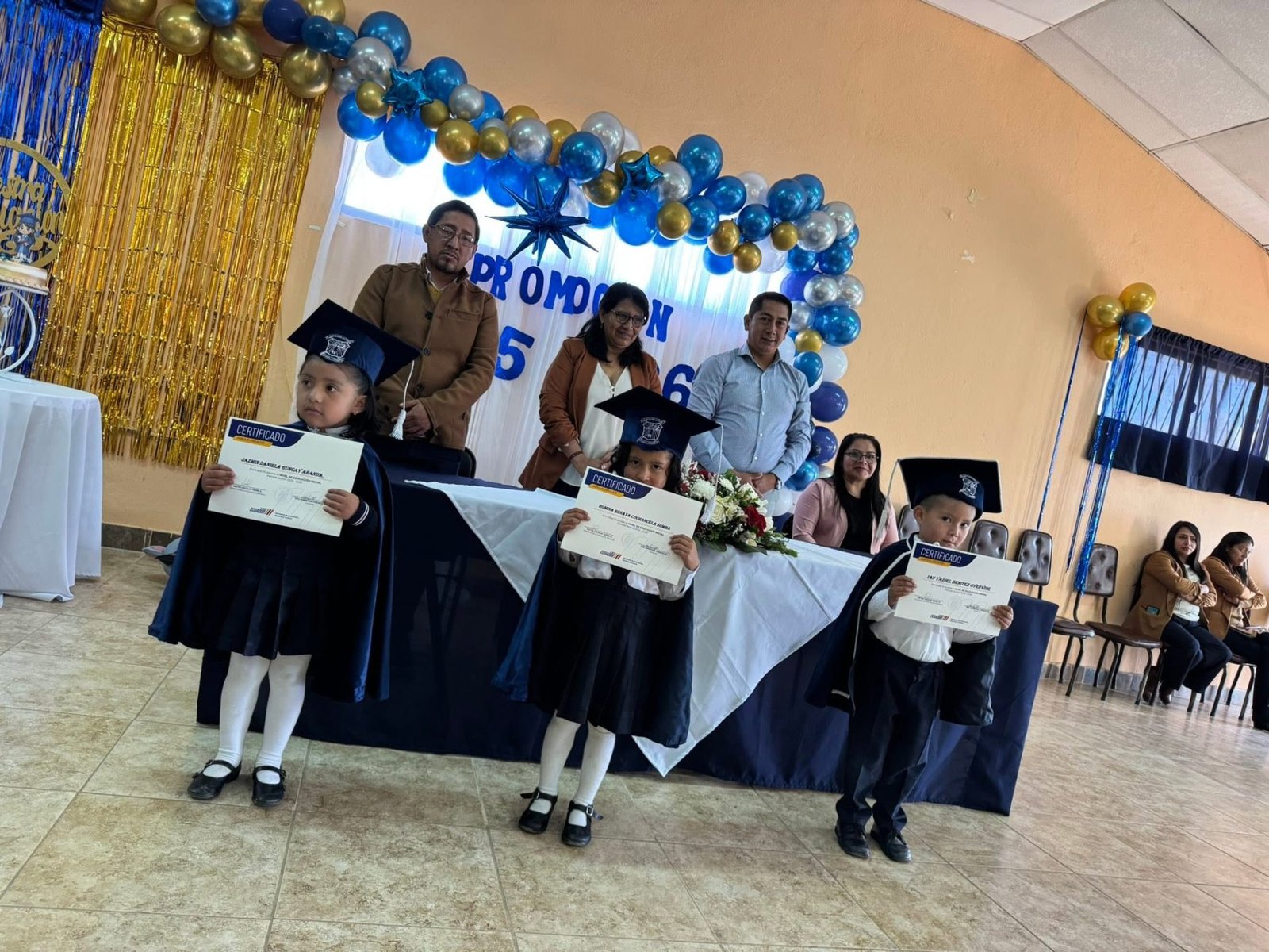 Graduación en la Escuela Tadeo Torres