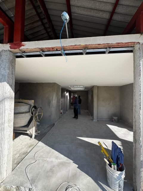 Fotografía: Avanza la remodelación del edificio del GAD Parroquial