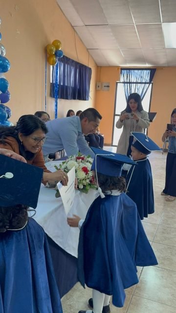 Fotografía: Graduación en la Escuela Tadeo Torres